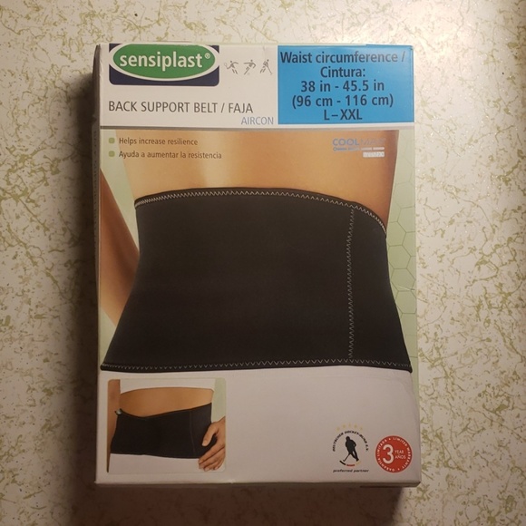 sensiplast back support